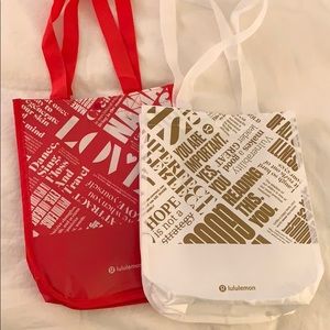 Reusable lululemon bags